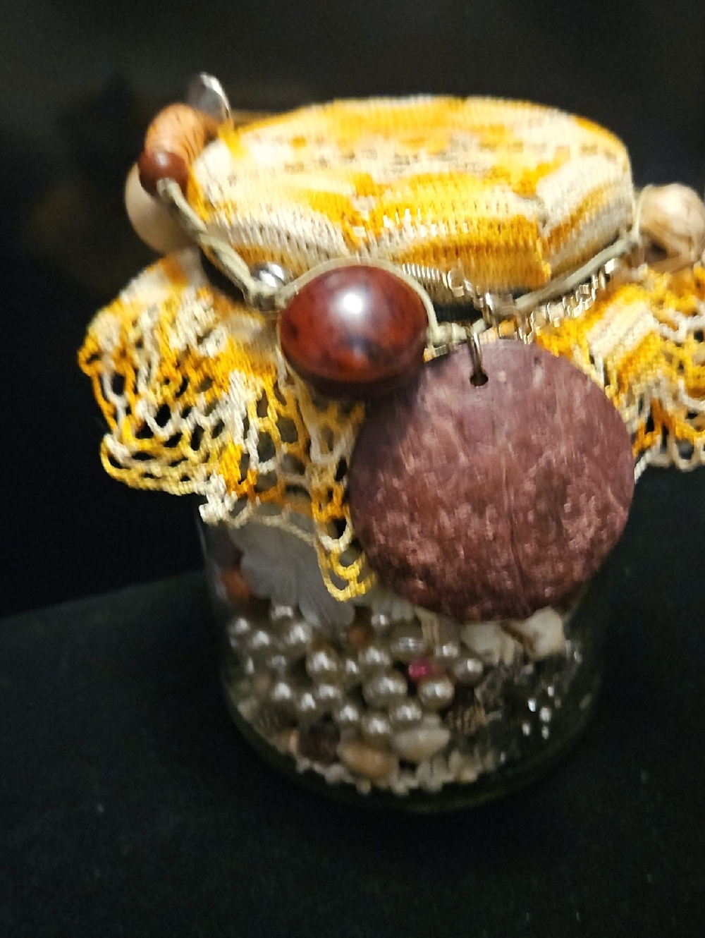 Estate Sale Find Junk Jewelry Jar